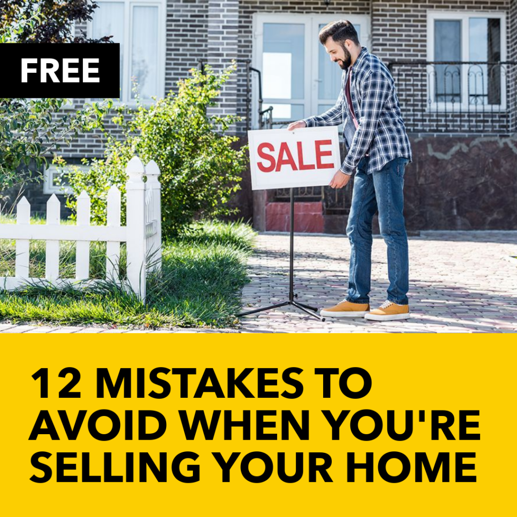 12 Mistakes to avoid when selling your home